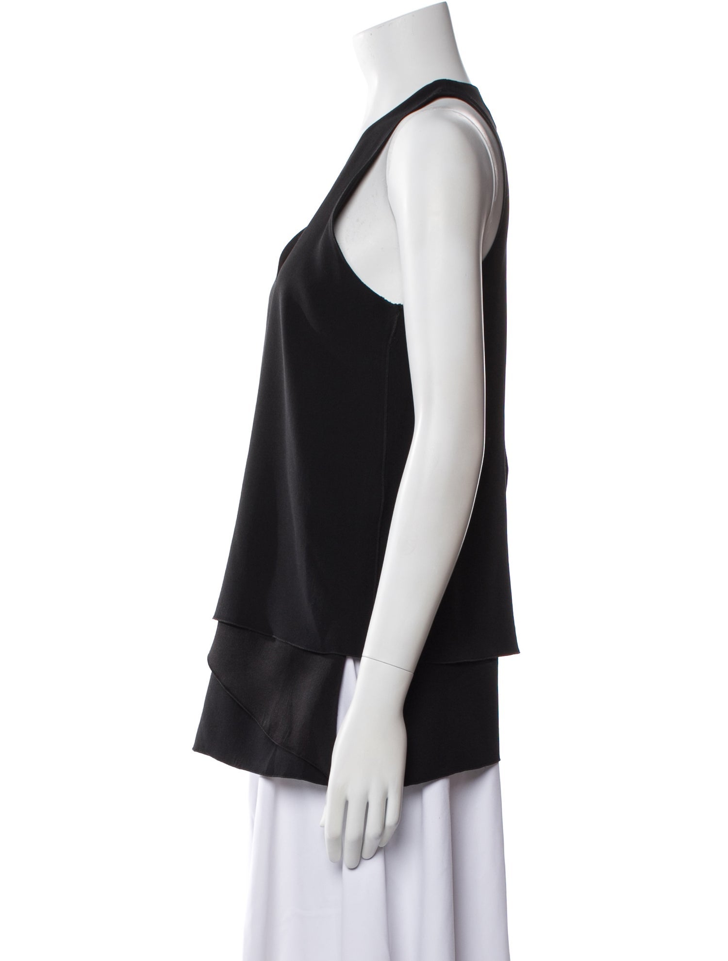 Proenza Schouler V-Neck Sleeveless Top