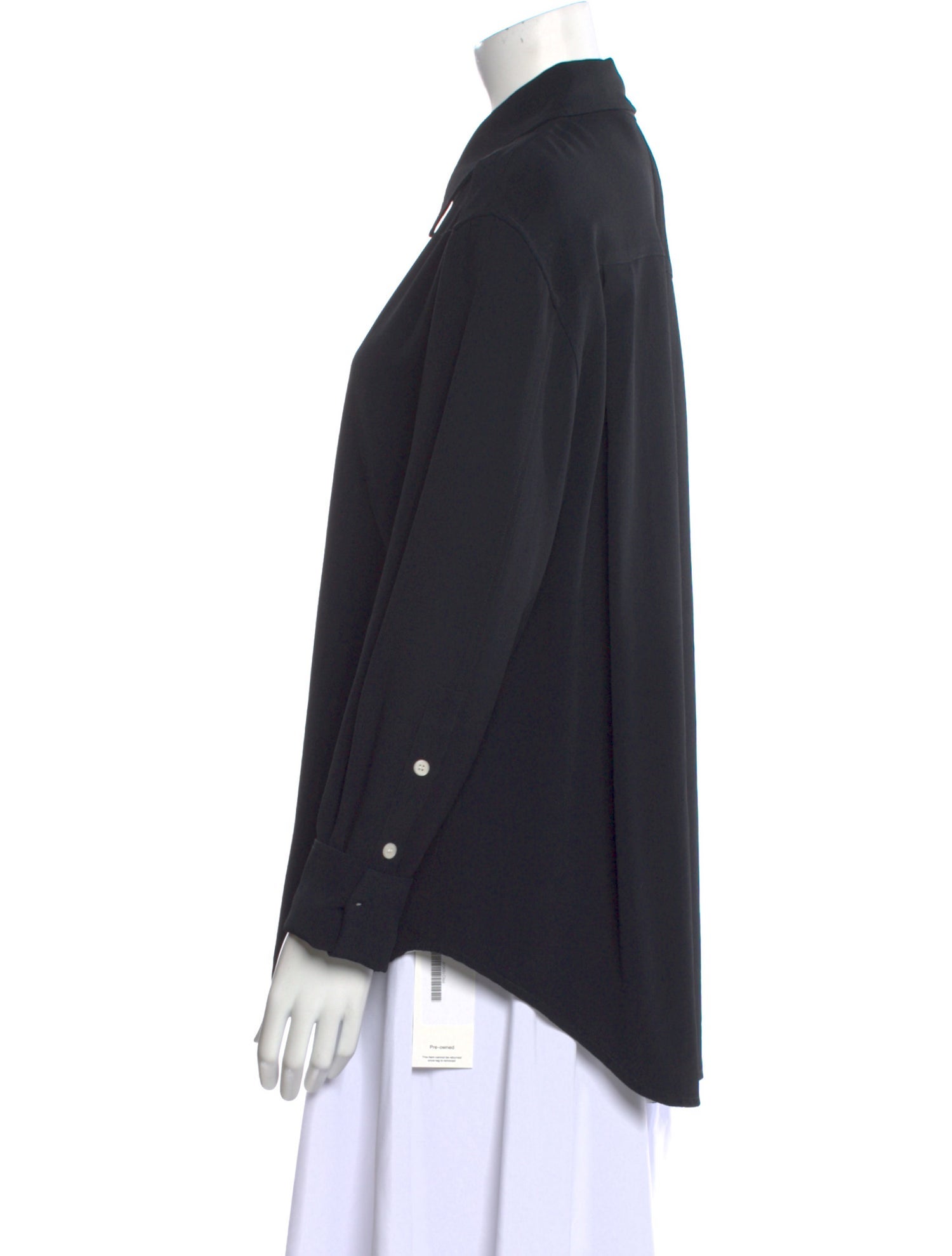 Proenza Schouler Long Sleeve Button-Up Top