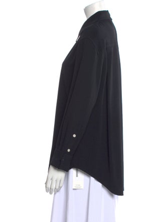 Proenza Schouler Long Sleeve Button-Up Top