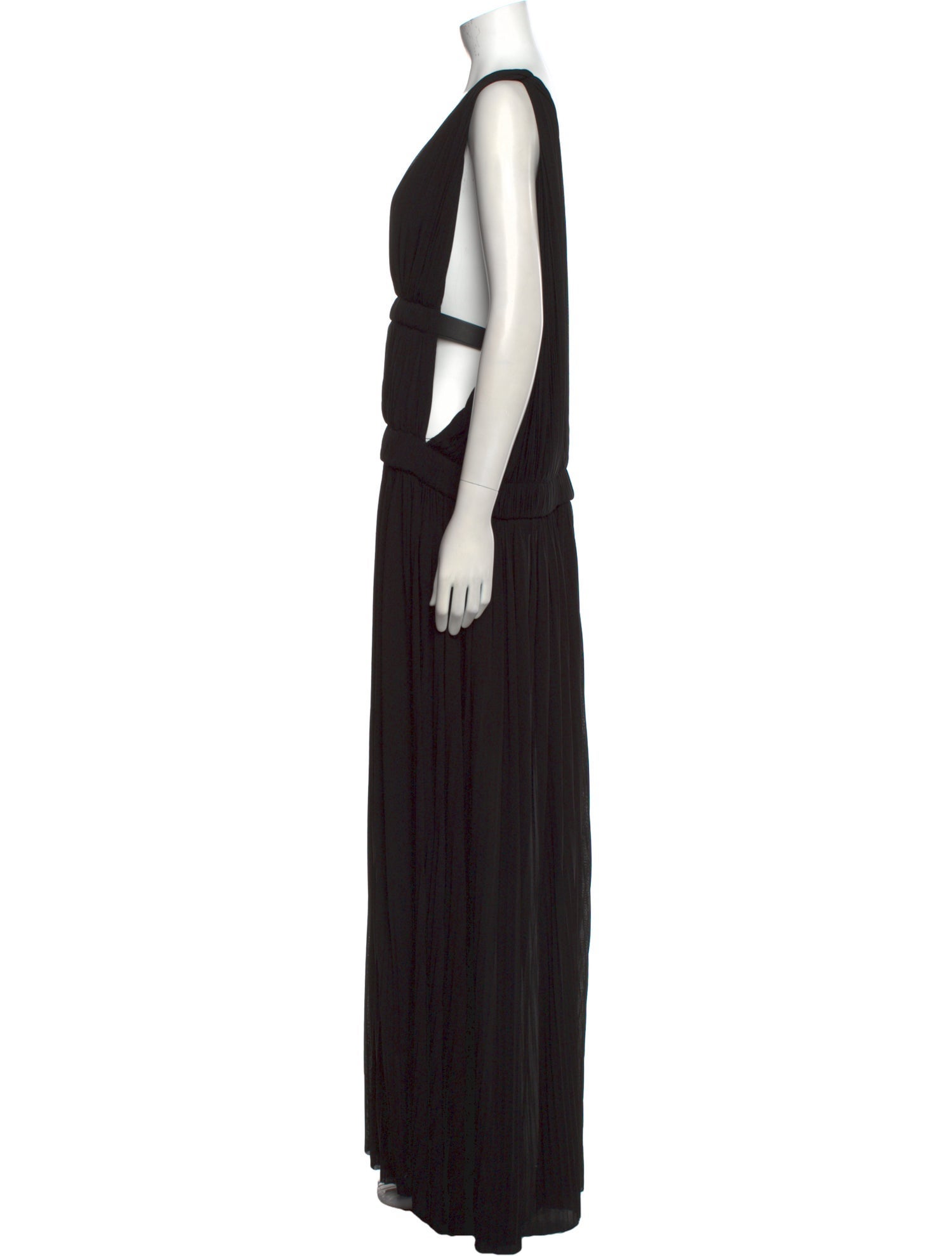 Proenza Schouler V-Neck Long Dress