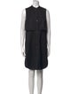 Proenza Schouler Mock Neck Mini Dress
