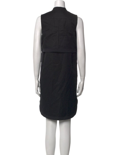 Proenza Schouler Mock Neck Mini Dress