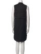 Proenza Schouler Mock Neck Mini Dress