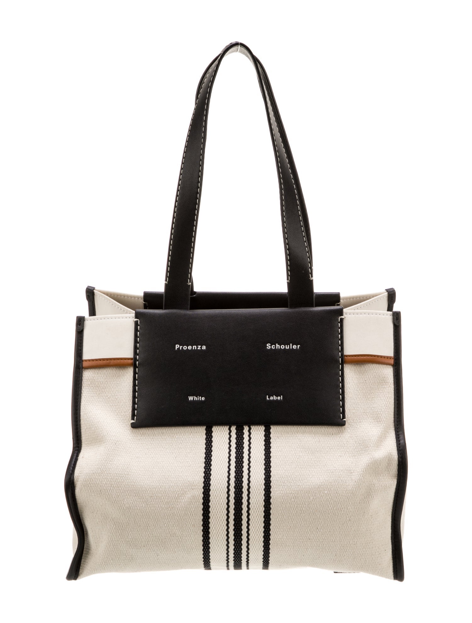 Proenza Schouler White Label Canvas Shoulder Bag w/ Tags