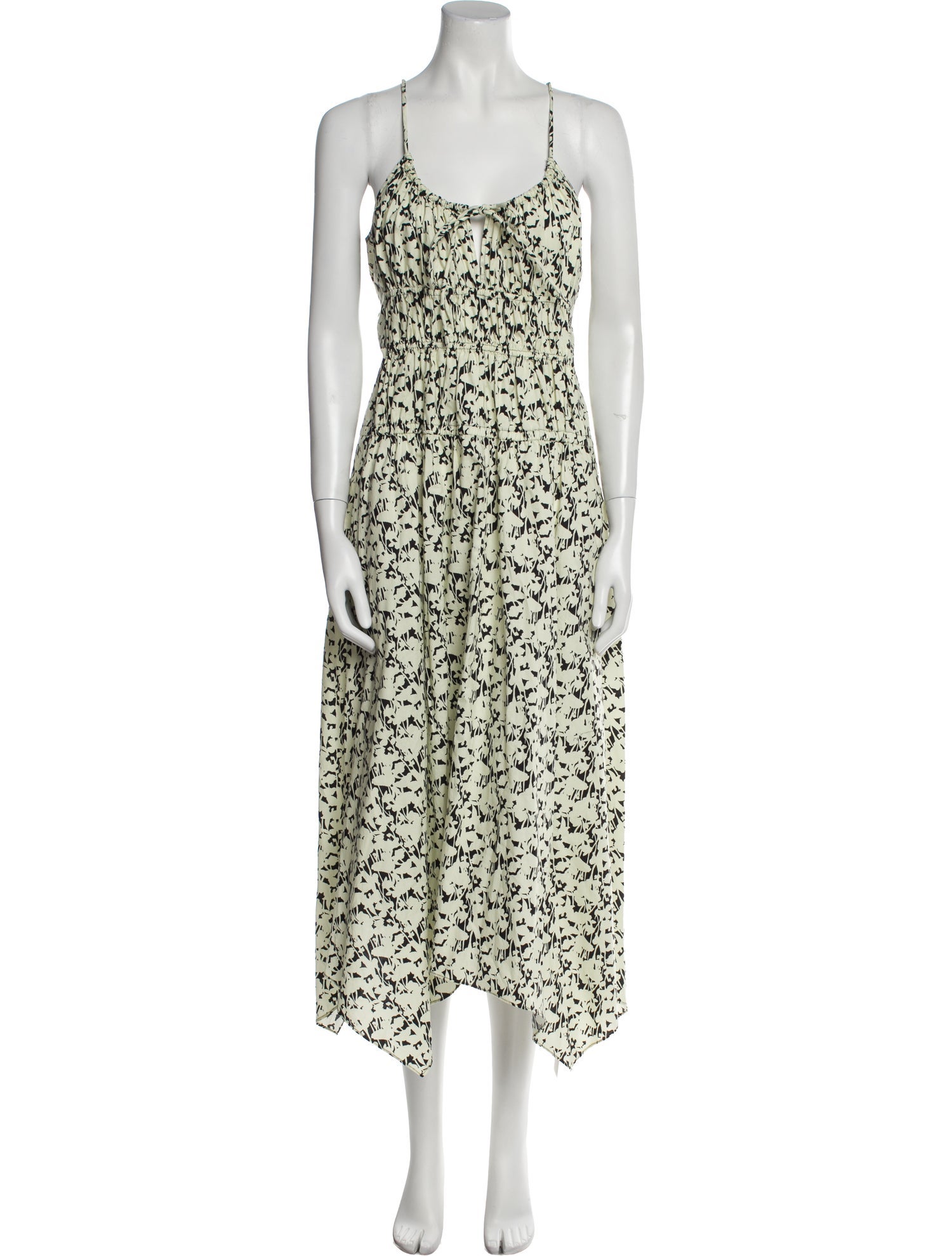 Proenza Schouler Floral Print Long Dress w/ Tags