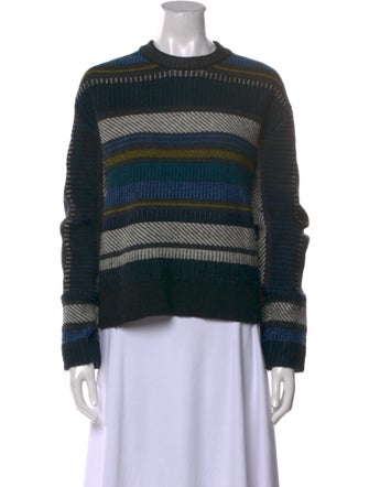Proenza Schouler Wool Striped Sweatshirt