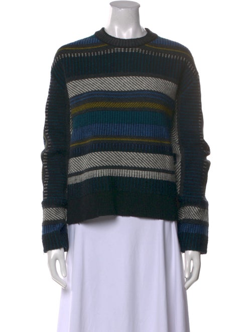 Proenza Schouler Wool Striped Sweatshirt