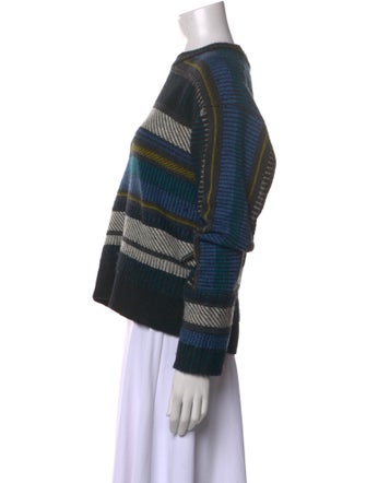 Proenza Schouler Wool Striped Sweatshirt