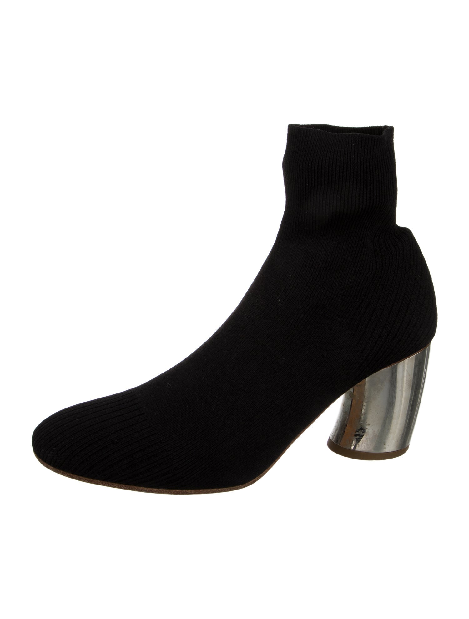 Proenza Schouler Colorblock Pattern Sock Boots