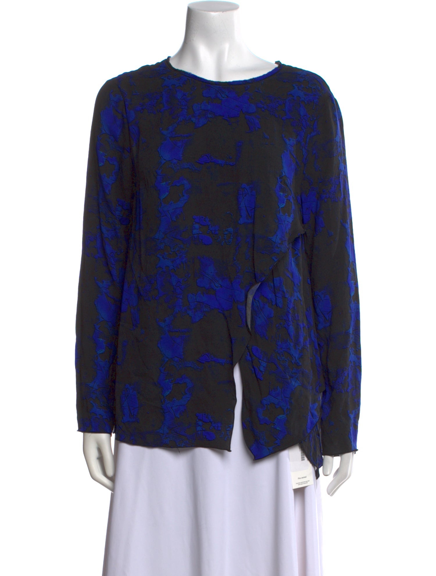 Proenza Schouler Silk Printed Blouse
