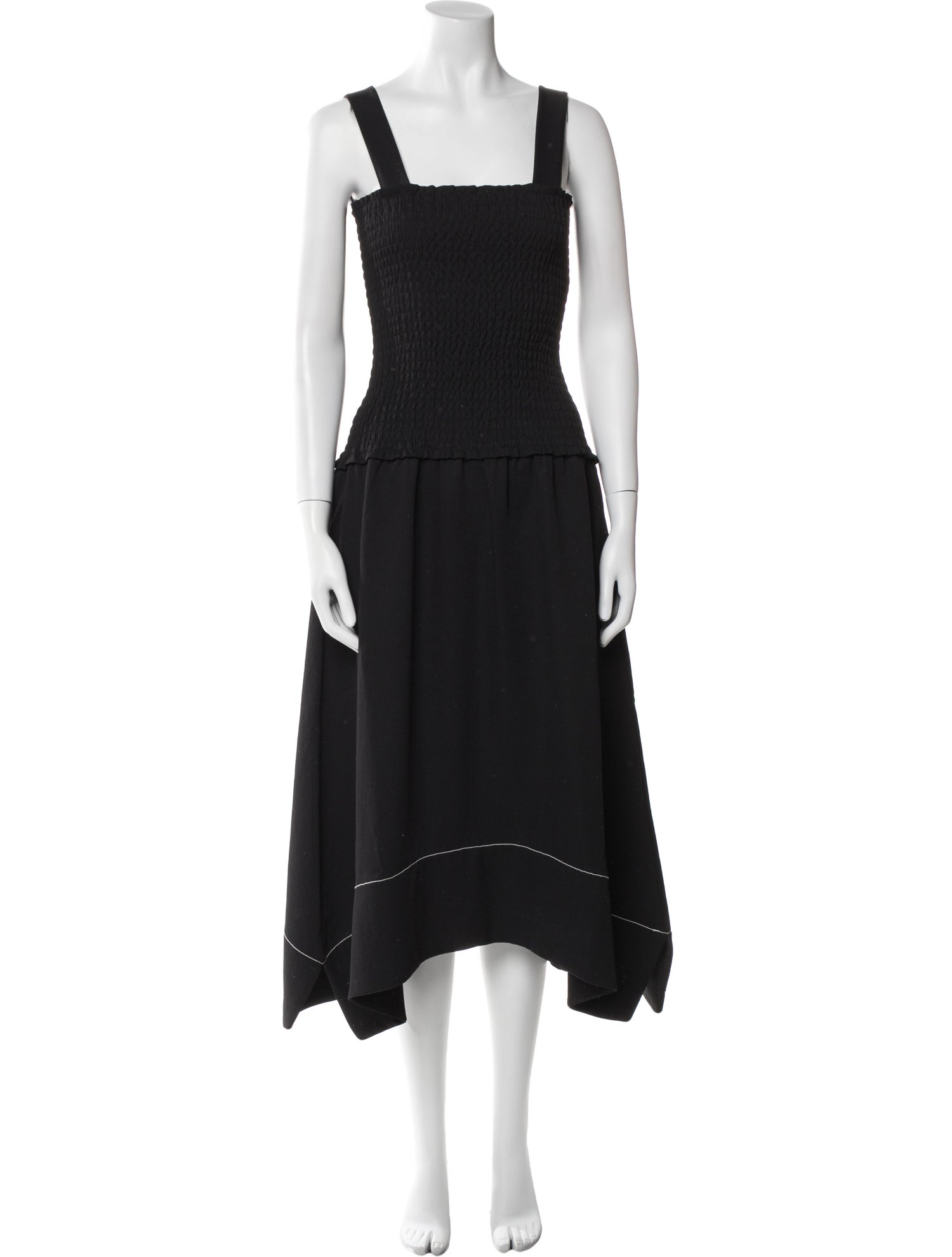 Proenza Schouler Square Neckline Long Dress