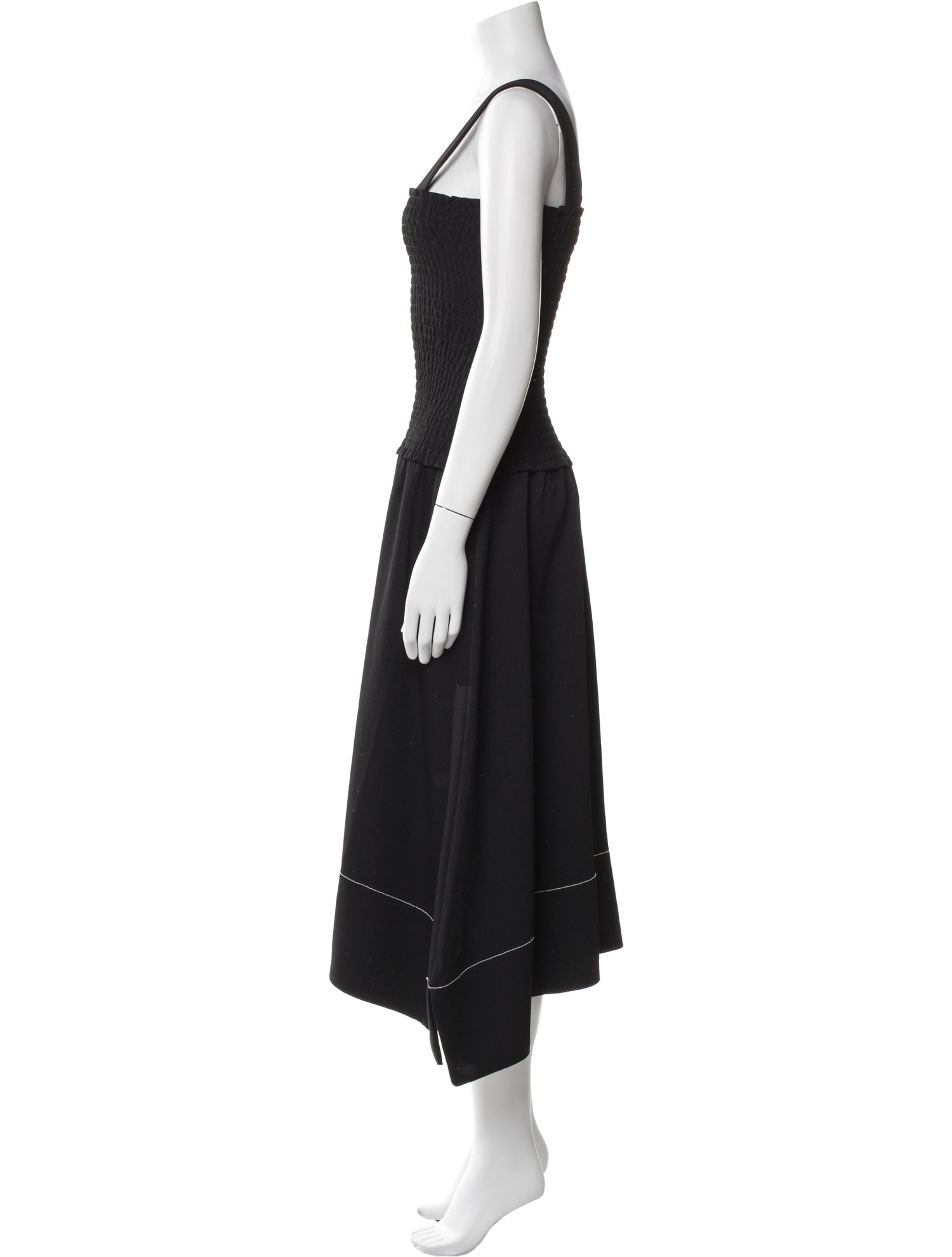 Proenza Schouler Square Neckline Long Dress