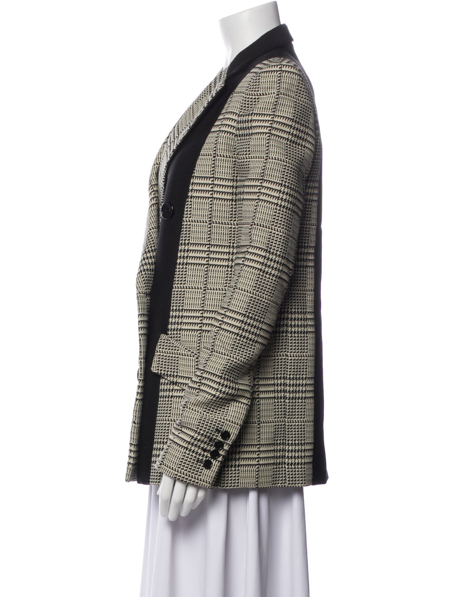 Proenza Schouler Houndstooth Print Blazer