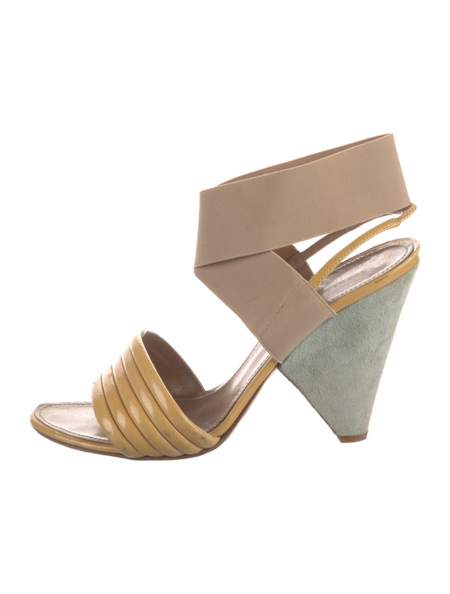 Proenza Schouler Suede Slingback Sandals