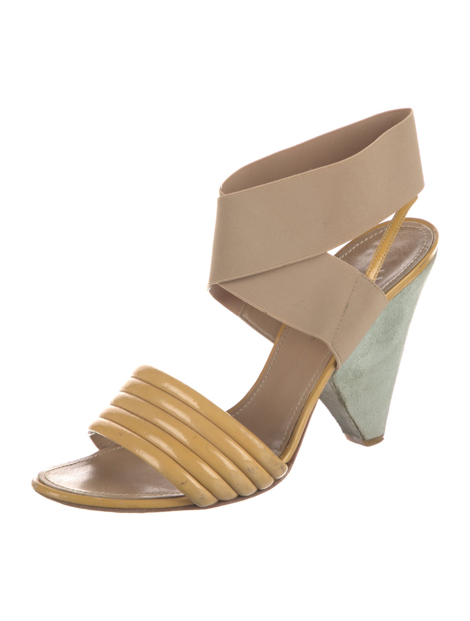 Proenza Schouler Suede Slingback Sandals