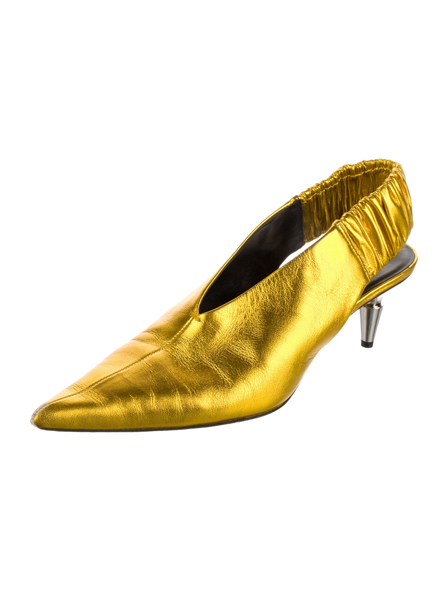 Proenza Schouler Leather Slingback Pumps