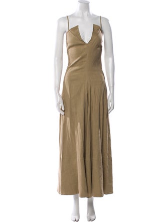 Proenza Schouler Linen Long Dress