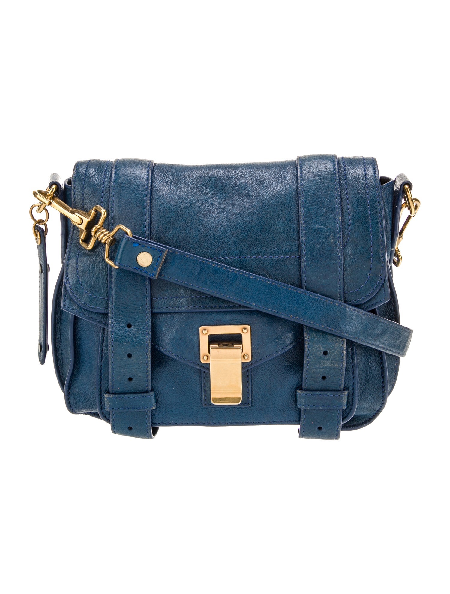 Proenza Schouler Leather Messenger Bag