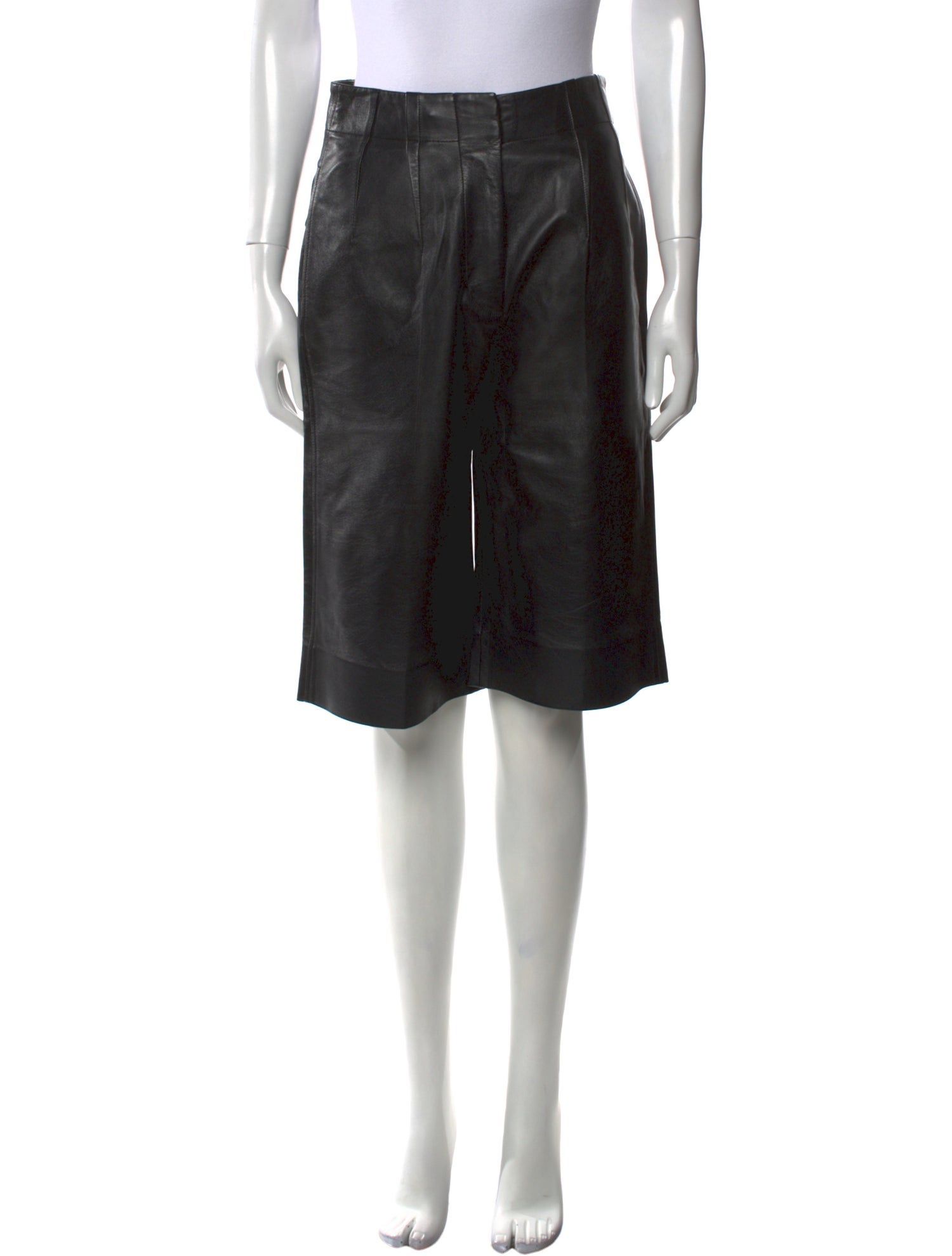 Proenza Schouler Leather Knee-Length Shorts