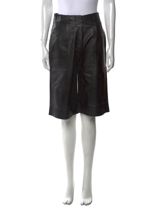 Proenza Schouler Leather Knee-Length Shorts