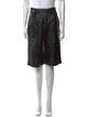 Proenza Schouler Leather Knee-Length Shorts