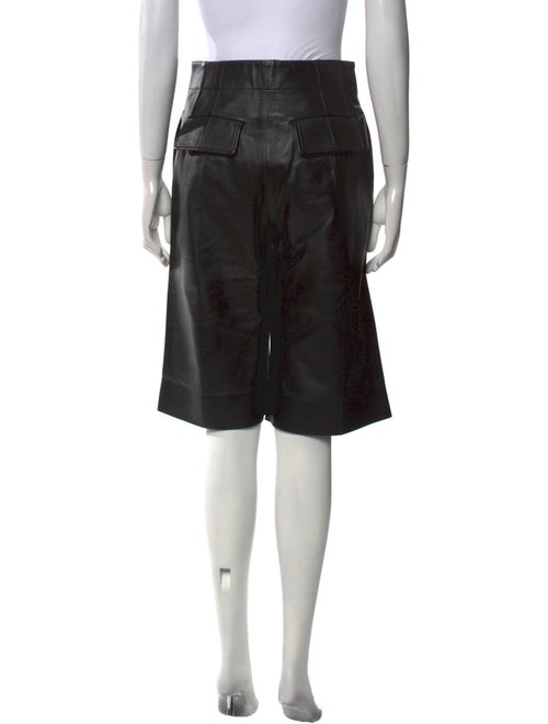 Proenza Schouler Leather Knee-Length Shorts