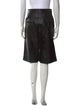 Proenza Schouler Leather Knee-Length Shorts