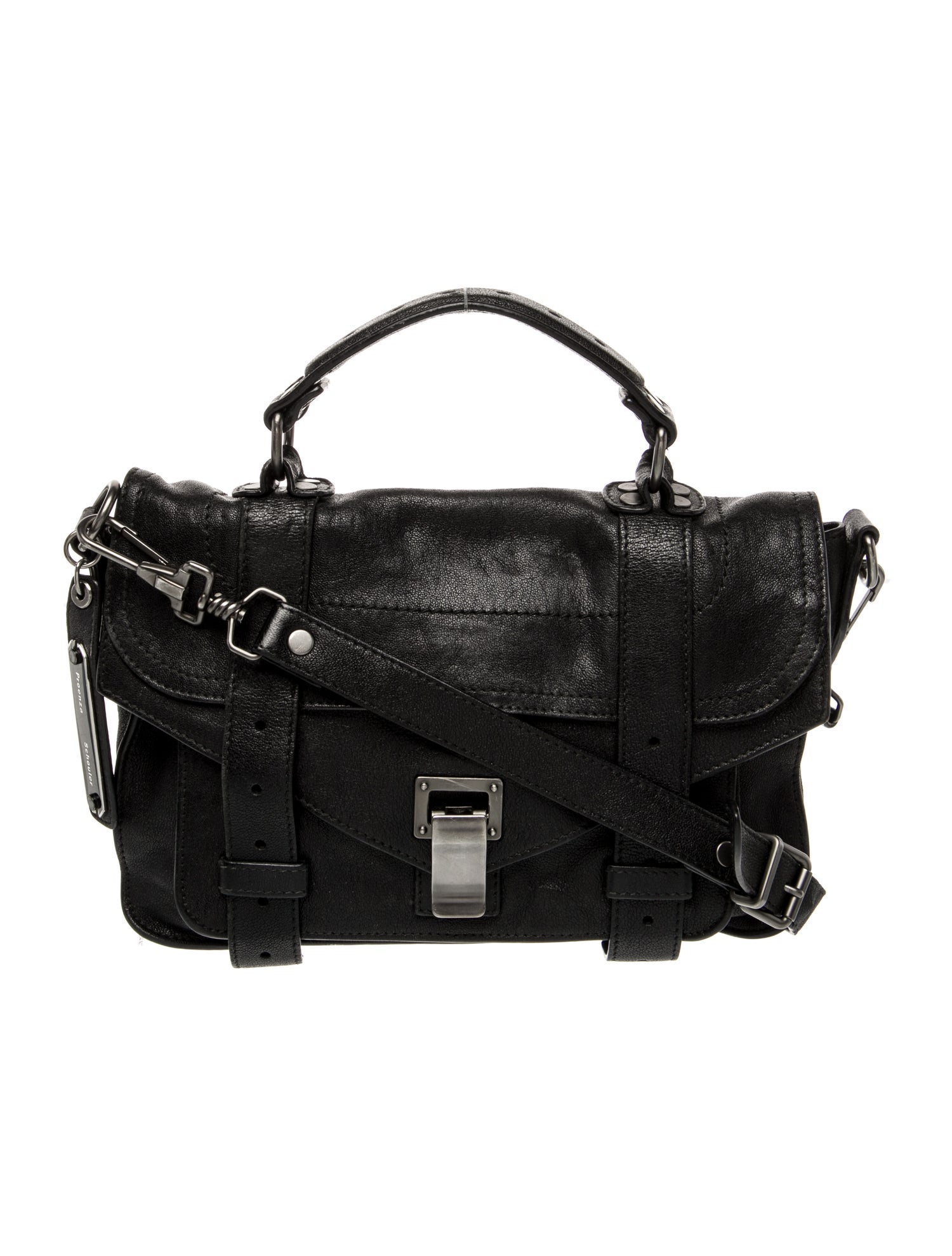 Proenza Schouler Leather Messenger Bag
