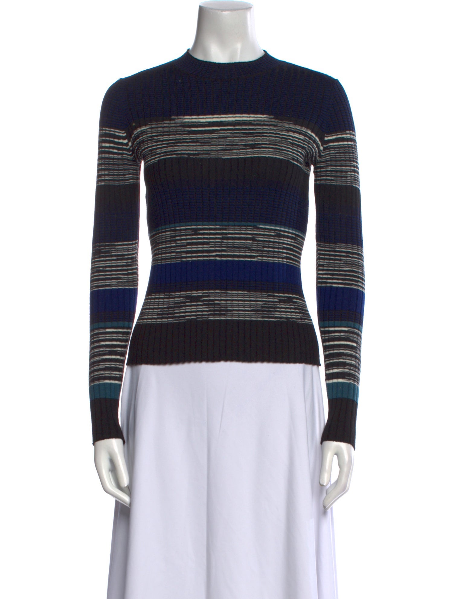 Proenza Schouler Wool Striped Sweater