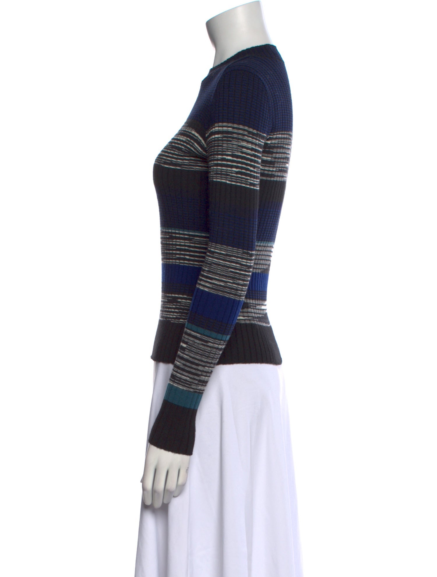 Proenza Schouler Wool Striped Sweater