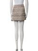 Proenza Schouler Tweed Pattern Mini Skirt