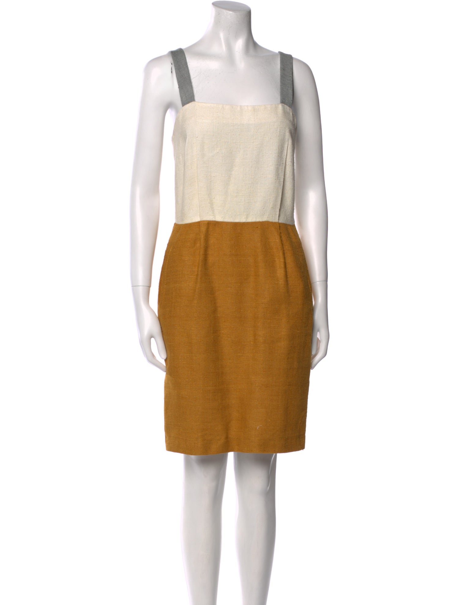 Proenza Schouler Colorblock Pattern Mini Dress