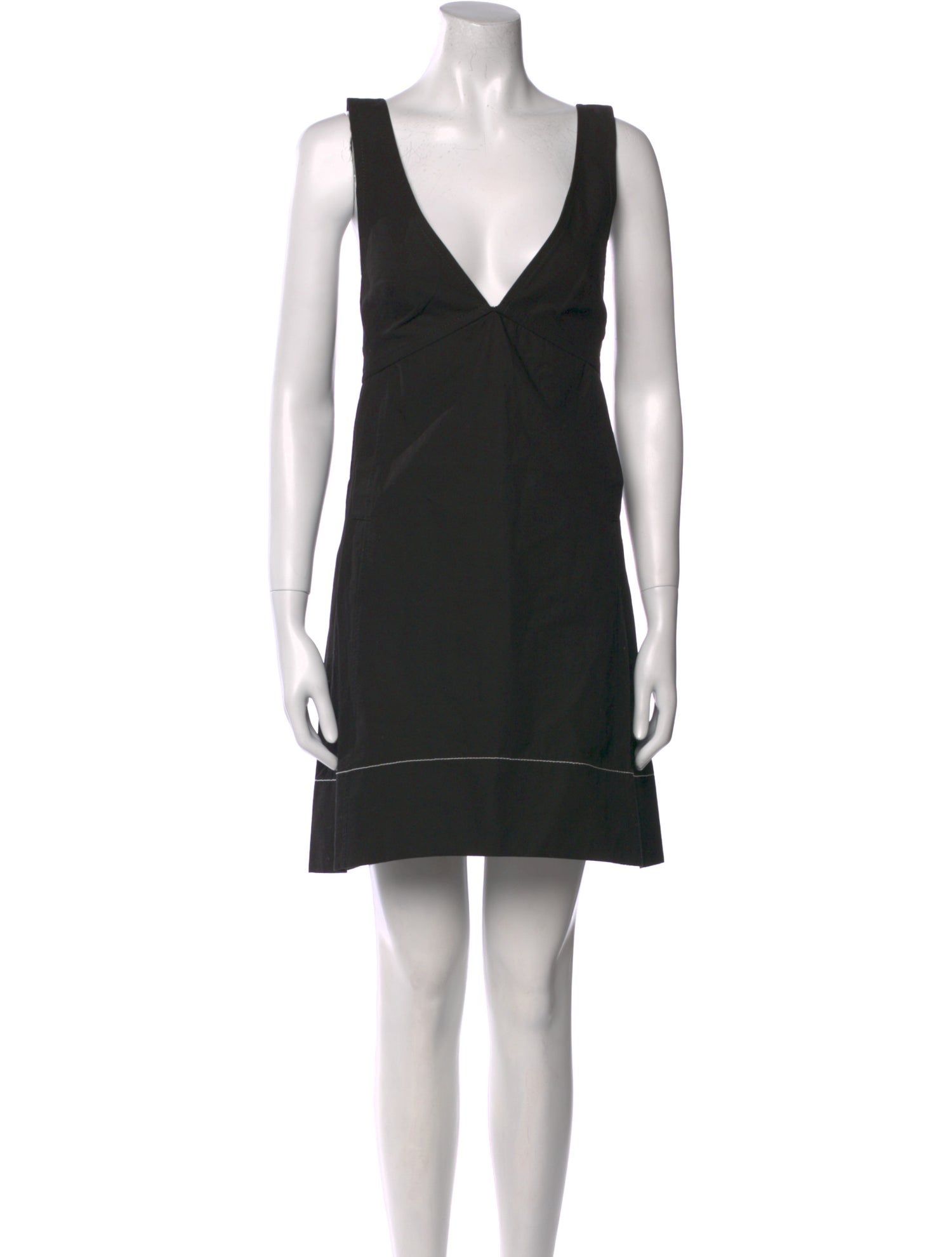 Proenza Schouler V-Neck Mini Dress w/ Tags