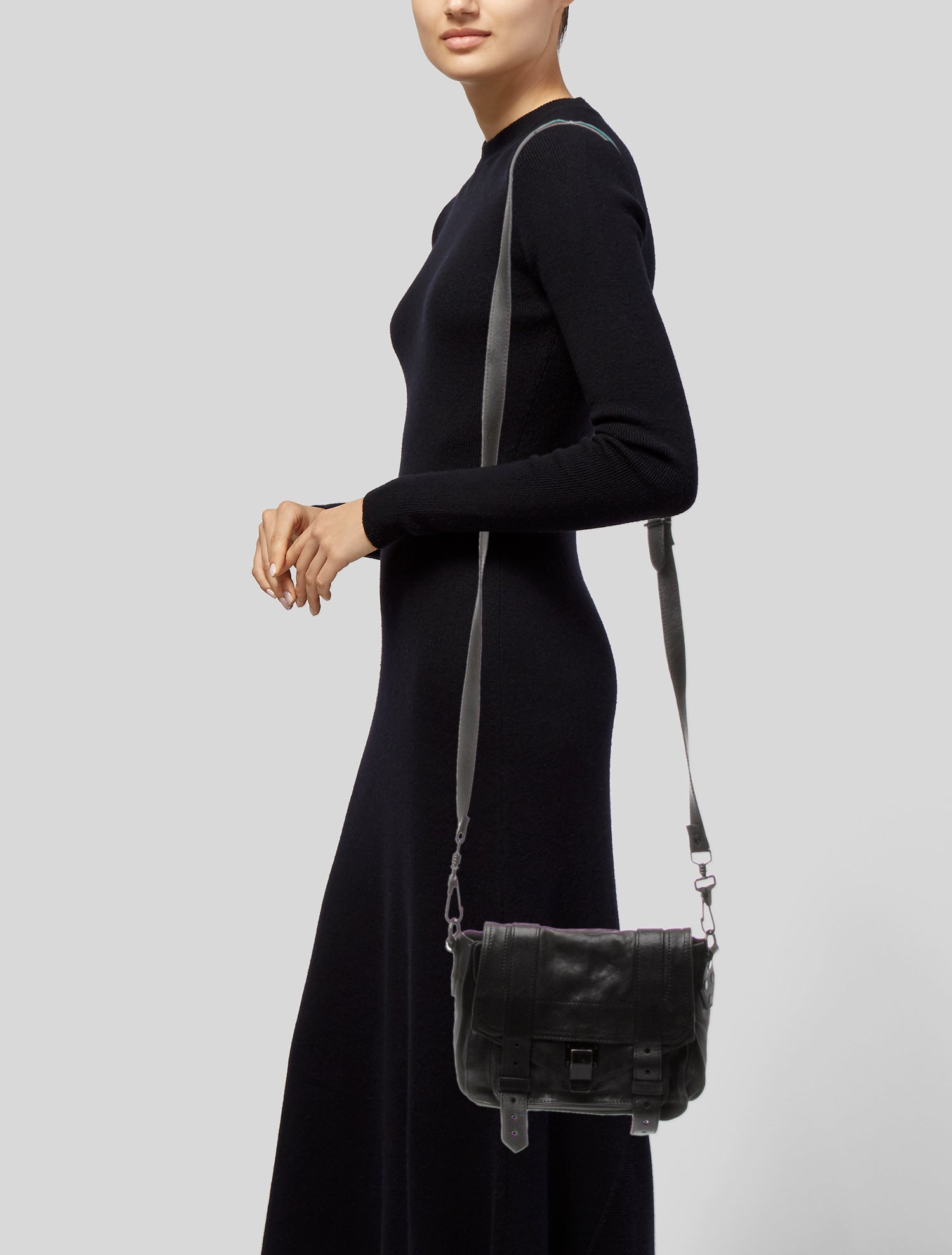 Proenza Schouler Leather Messenger Bag