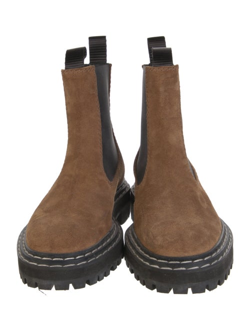 Proenza Schouler Suede Chelsea Boots