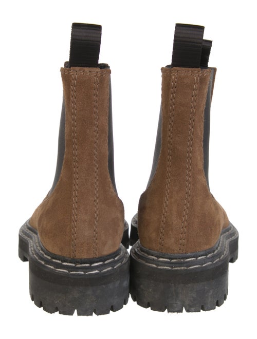 Proenza Schouler Suede Chelsea Boots