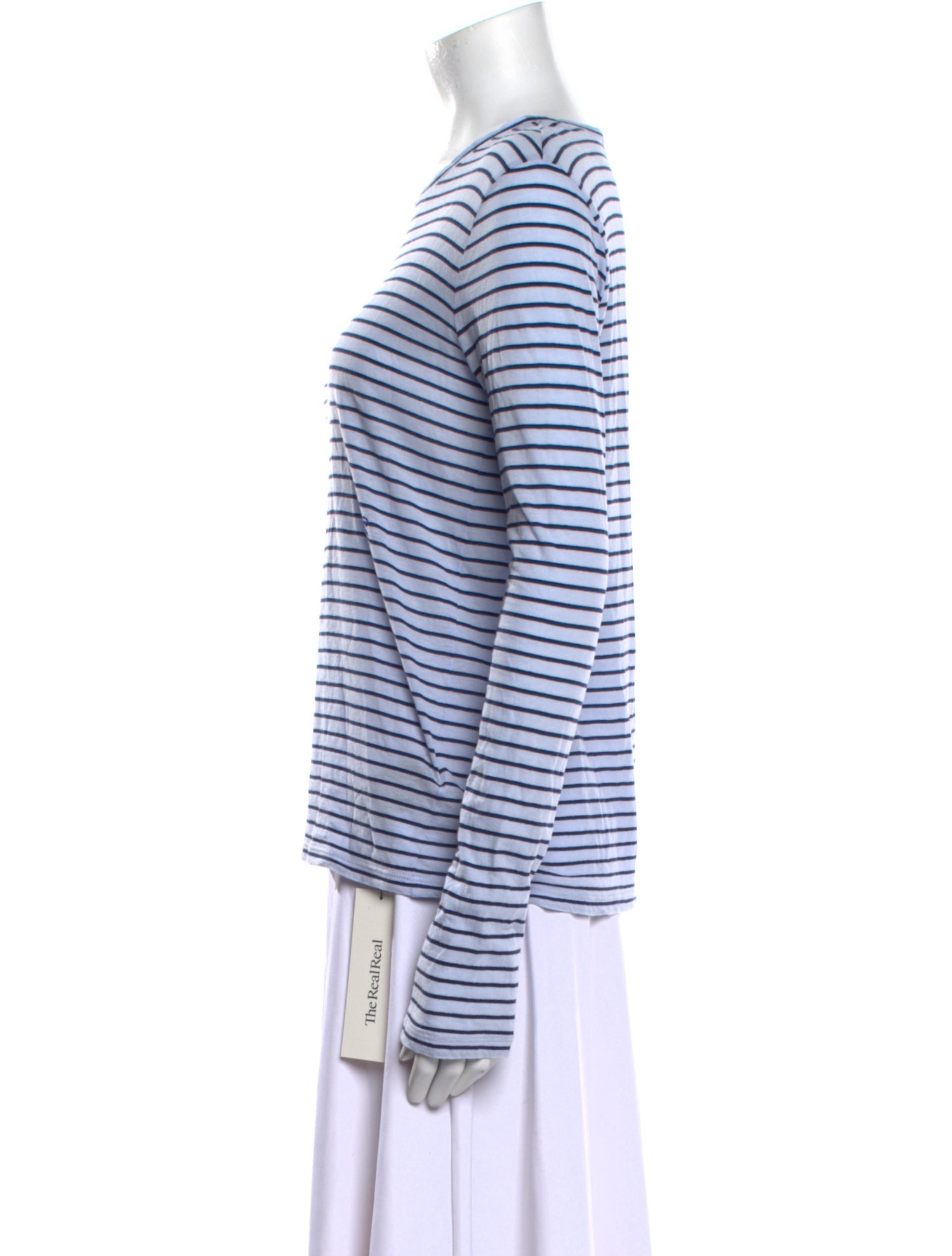 Proenza Schouler Striped Crew Neck T-Shirt