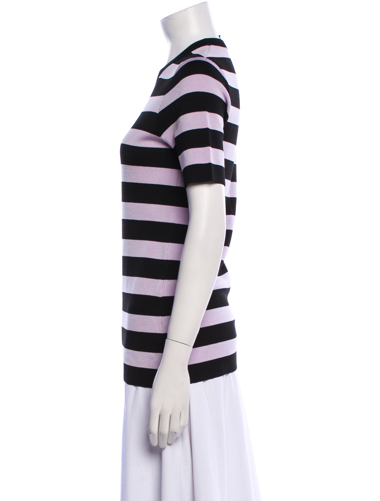 Proenza Schouler Striped Crew Neck T-Shirt