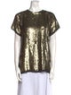 Proenza Schouler Silk Crew Neck T-Shirt