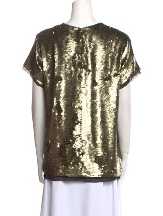 Proenza Schouler Silk Crew Neck T-Shirt