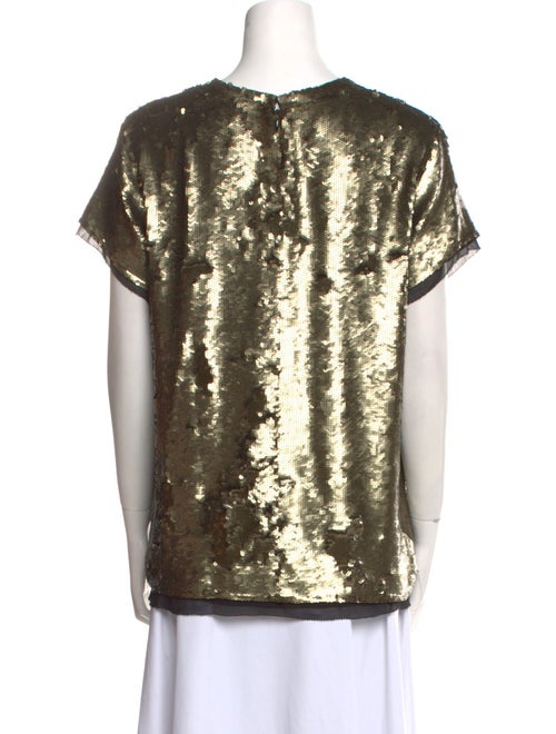 Proenza Schouler Silk Crew Neck T-Shirt