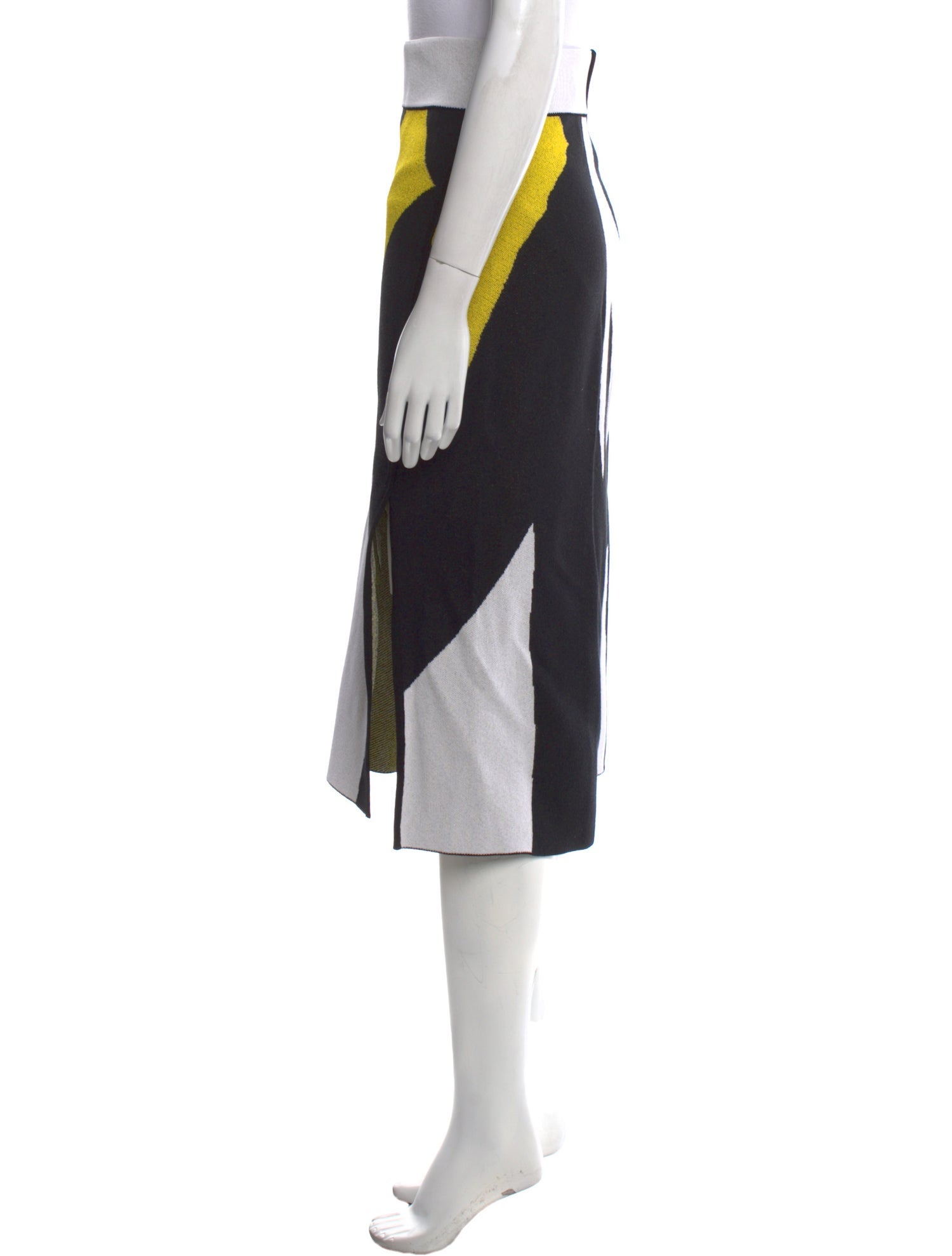 Proenza Schouler Printed Midi Length Skirt