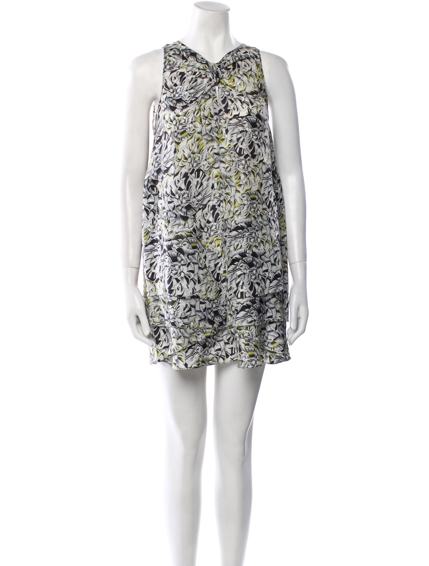 Proenza Schouler Silk Mini Dress