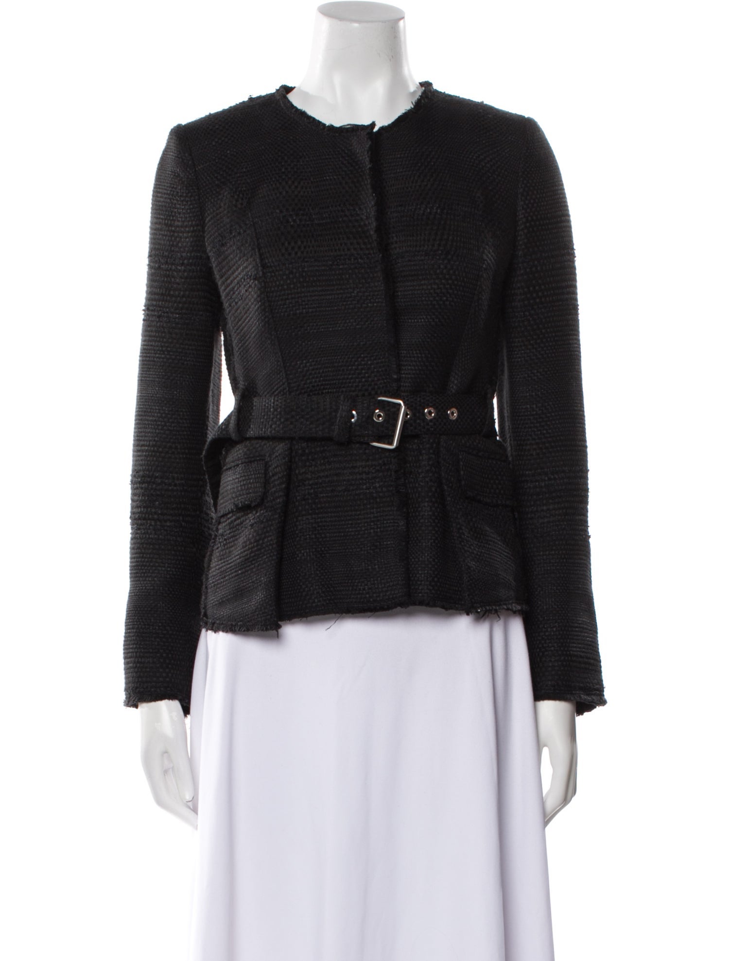 Proenza Schouler Tweed Pattern Evening Jacket