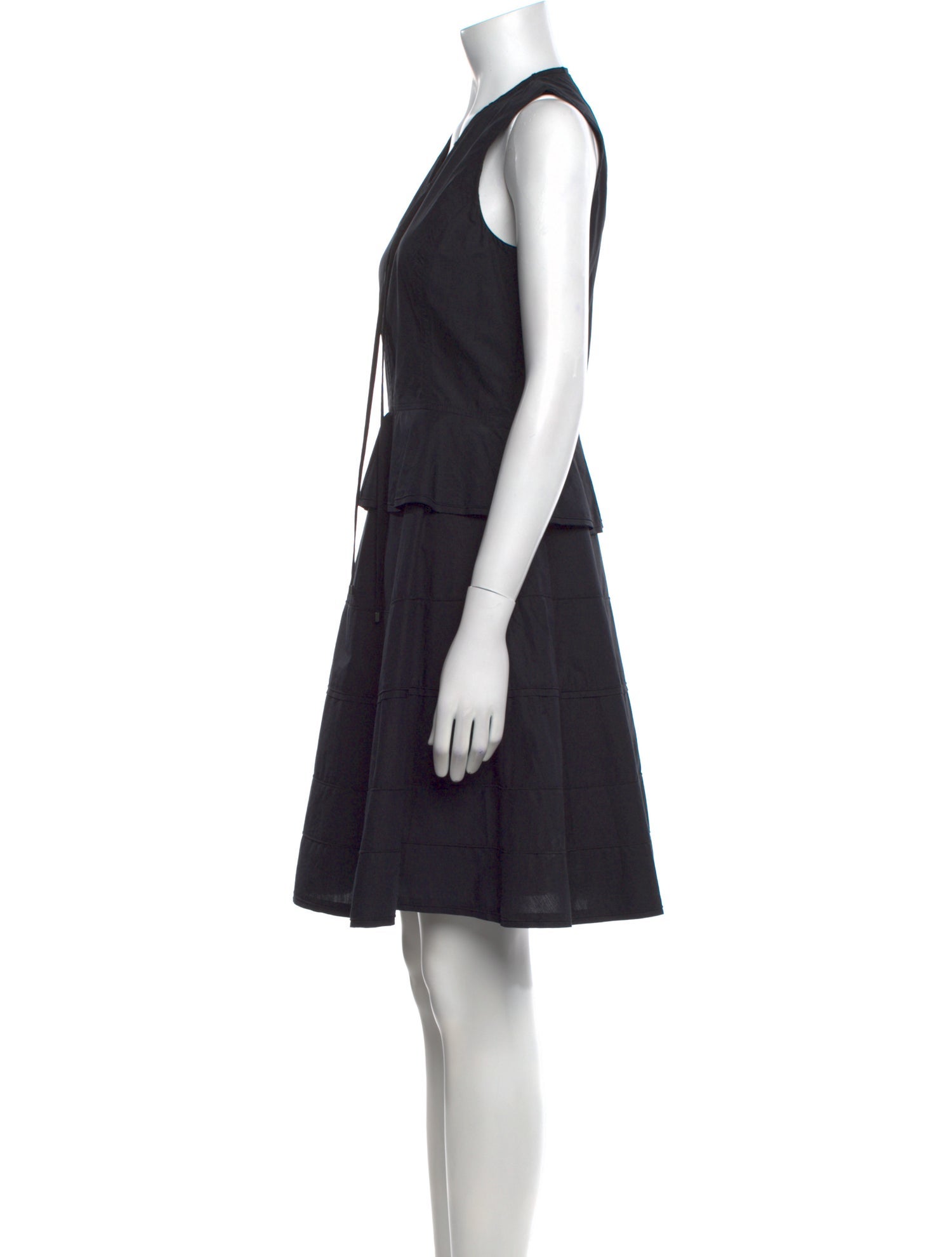 Proenza Schouler V-Neck Mini Dress