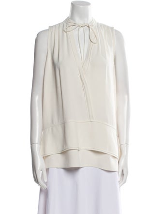 Proenza Schouler Crew Neck Sleeveless Tunic