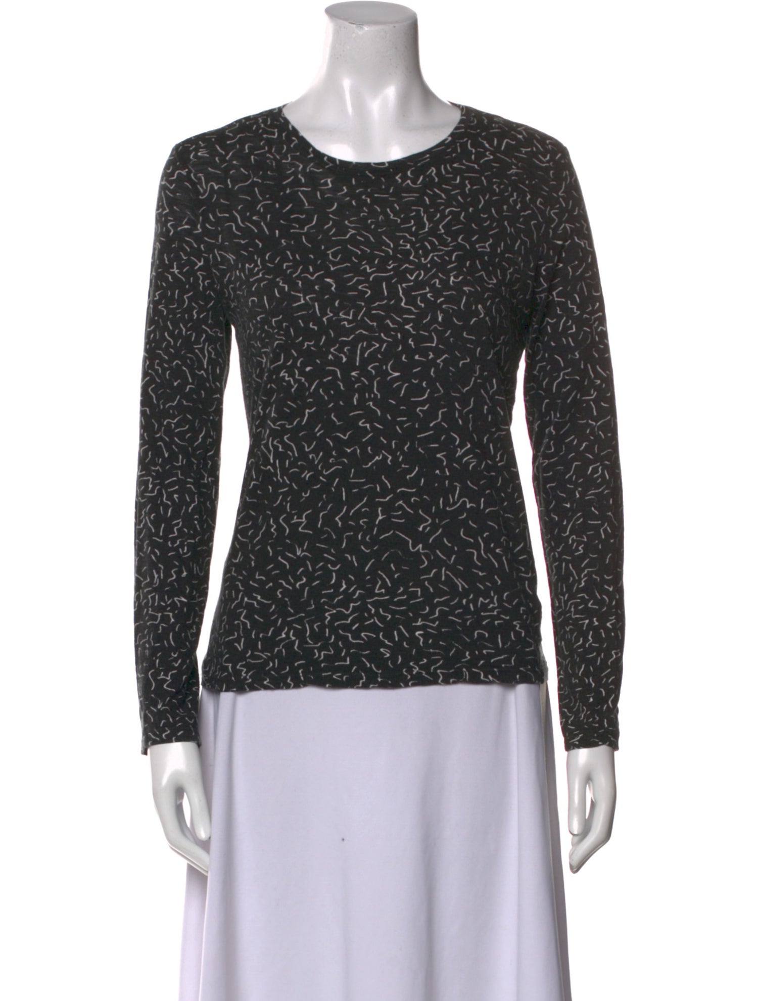 Proenza Schouler Printed Crew Neck Sweatshirt