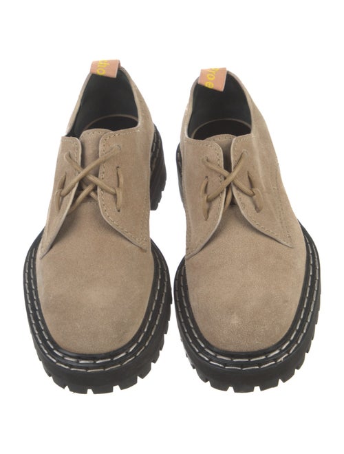 Proenza Schouler Suede Oxfords