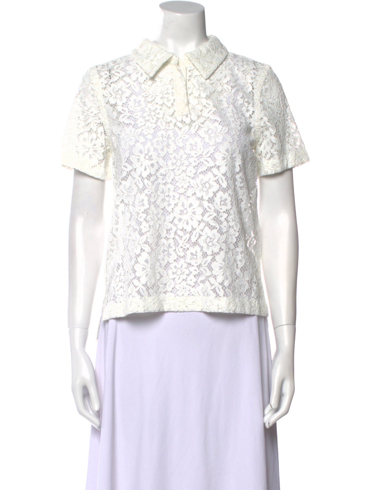 Proenza Schouler Short Sleeve Button-Up Top w/ Tags