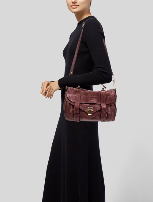 Proenza Schouler Leather Messenger Bag